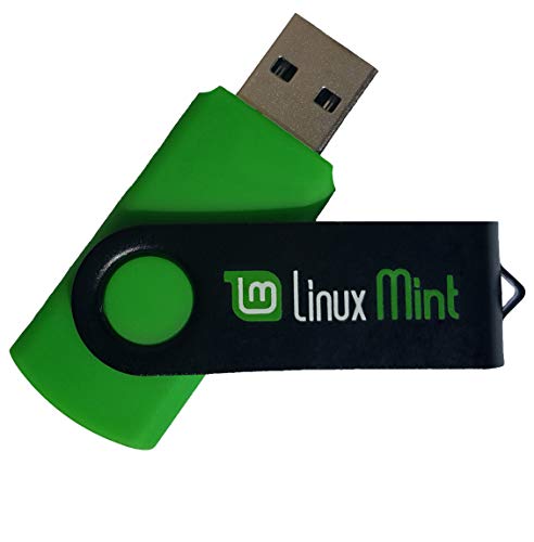 Linux Builder Learn How to Use, Mint Cinnamon 21 Bootable 8GB USB Flash Drive – Includes Boot Repair and Install Guide