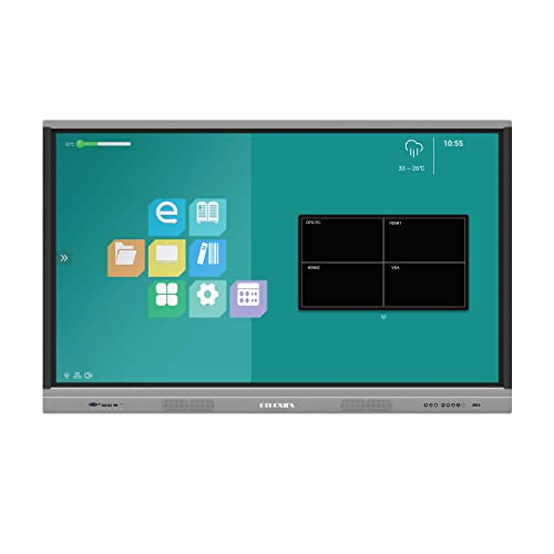 GTUOXIES Q-TS86TP 86 Inch Multi Points IR Touch LED Screen, Infrared Touch Screen Panel, USB Free Driver with 4 mm Tempered Glass, Touch Screen Monitor