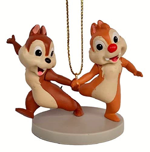 Chip and Dale from Magic Kingdom Figurine Holiday Christmas Tree Ornament – Limited Availability – New for 2022