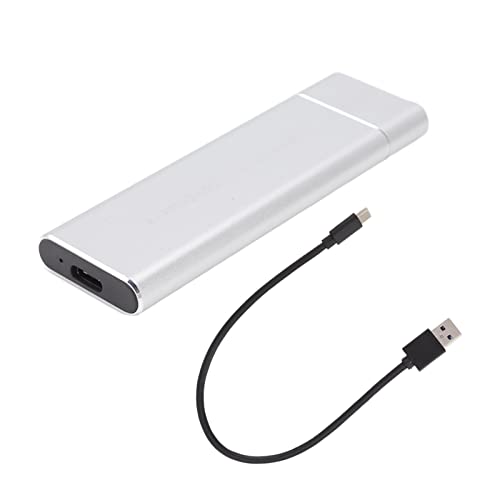 M.2 NVMe SSD Enclosure, Aluminum Alloy SSD Enclosure for Home for Office