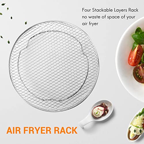 Coyinse Fryer Accessories Stackable Racks for Cozyna Ninja Fryer, Fryer | The Storepaperoomates Retail Market - Fast Affordable Shopping