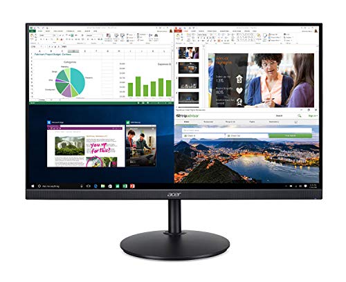 Acer CB242Y Dbmiprcx 23.8″ Full HD IPS Frameless, AMD FreeSync, 1ms VRB, ErgoStand Monitor with Full HD Adjustable Webcam & CB242Y bir 23.8″ Full HD IPS Zero Frame Home Office Monitor,Black | The Storepaperoomates Retail Market - Fast Affordable Shopping