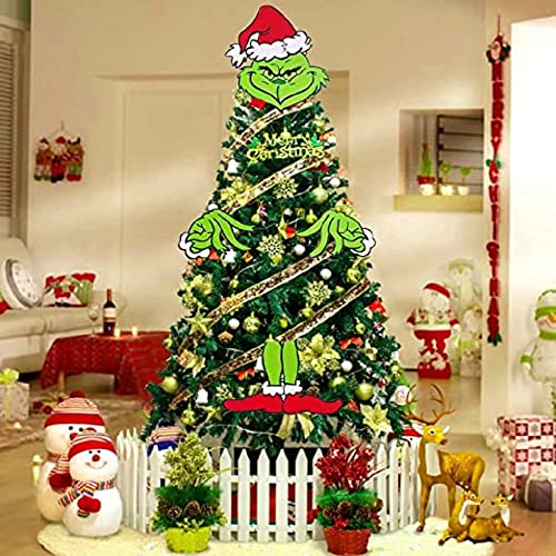 beautydaffy Christmas Tree Decoration Funny Cartoon Shape Garden Sign Decoration Party Supplies
