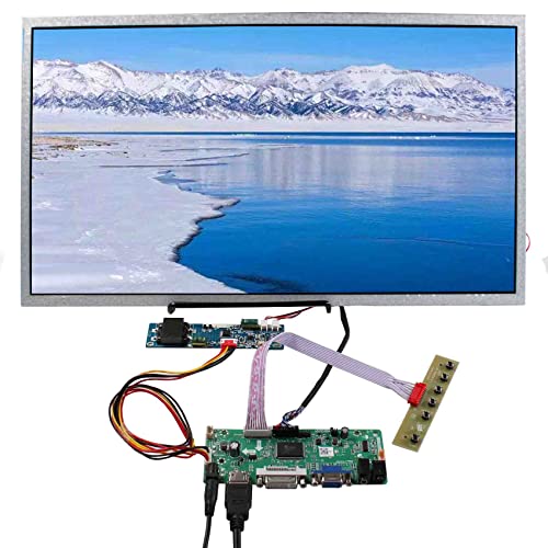 VSDISPLAY 18.5” 1366×768 LCD Screen High Brightness 1000 Nit 18.5 Inch VS185DF-1000 with HD-MI DVI VGA Audio Controller Board M.NT68676