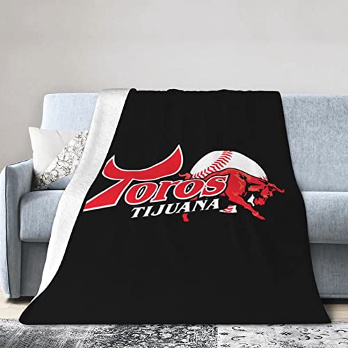 Toros-Mexico De-Tijuana Logo Blanket 3D Print Beach Blankets Light Warm Living Room Blanket