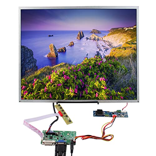 VSDISPLAY 19 Inch 1000 Nit LCD Screen 1280×1024 G190ETN01-1000 High Brightness Outdoor Display with DVI VGA Controller Board