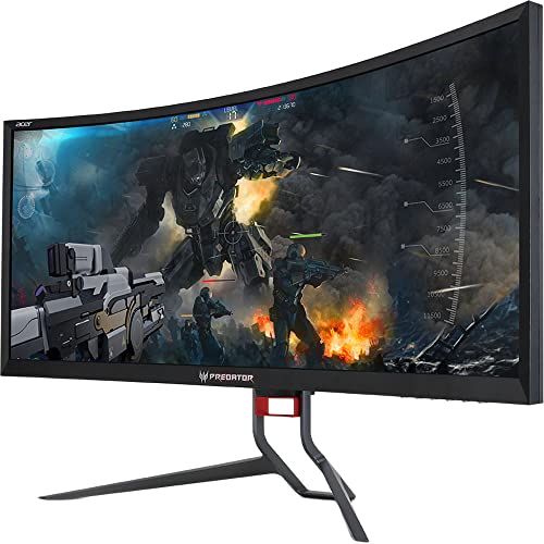 Acer Predator Z35P 35″ 21:9 1800R QHD 100 Hz Curved G-Sync LCD Monitor, 3440 x 1440 Resolution, 4ms Response Time, with MTC HDMI Cable | The Storepaperoomates Retail Market - Fast Affordable Shopping