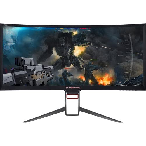 Acer Predator Z35P 35″ 21:9 1800R QHD 100 Hz Curved G-Sync LCD Monitor, 3440 x 1440 Resolution, 4ms Response Time, with MTC HDMI Cable | The Storepaperoomates Retail Market - Fast Affordable Shopping
