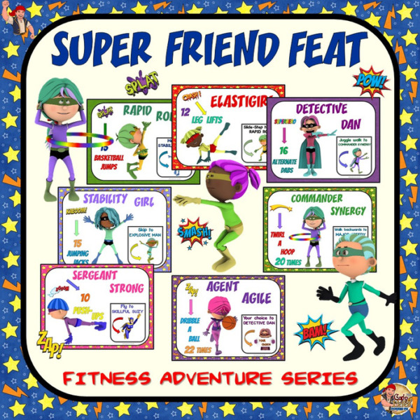 Fitness Adventure Series- Super Friend Feat