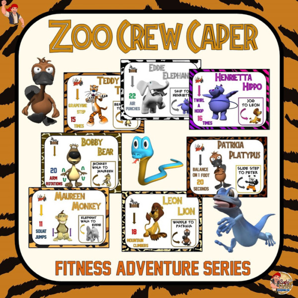 Fitness Adventure Series- Zoo Crew Caper