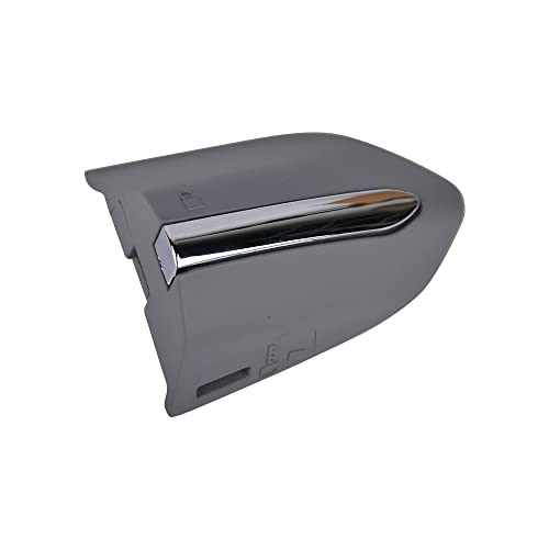 Getfarway Front Exterior Driver Door Handle Lock Bezel Cover Cap Compatible with Ford Fusion 2013-2020,Edge 2015-2020 DS7Z-54218A15-DC DS7Z54218A15DC, Strong Durability-Grey