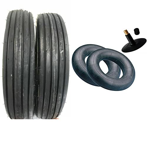 Two 600X16,6.00-16 Rib Implement Farm Tractor Tires , Do-all Disc 6 Ply Rated
