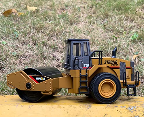 gemini&genius Construction Vehicle Toys 1/40 Scale Die-cast Grader Engineering Road Planer Vehicle Alloy Models Toys for Kids and Decoration for House (1-40 Road Roller) | The Storepaperoomates Retail Market - Fast Affordable Shopping