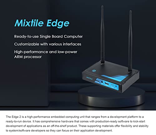 youyeetoo Mini PC, Edge 2 kit, RK3568 IoT Gateway,Support Android 11/Linux Container, Provide HDMI2.0/eDP/MIPI-DSI+TP/WIFI6/BT5.0/4G/5G(4G/32G) | The Storepaperoomates Retail Market - Fast Affordable Shopping