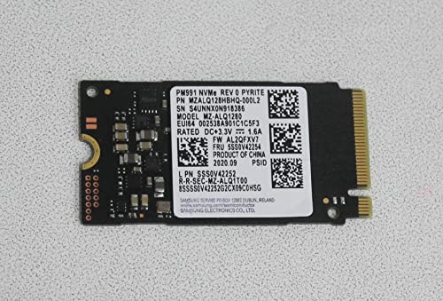 ACS OF MIAMI 5SS0V42254 128Gb SSD Pm991 M.2 Pcie 2242 Solid State Drive 3 15Ada05 Type 81W Replacement Parts