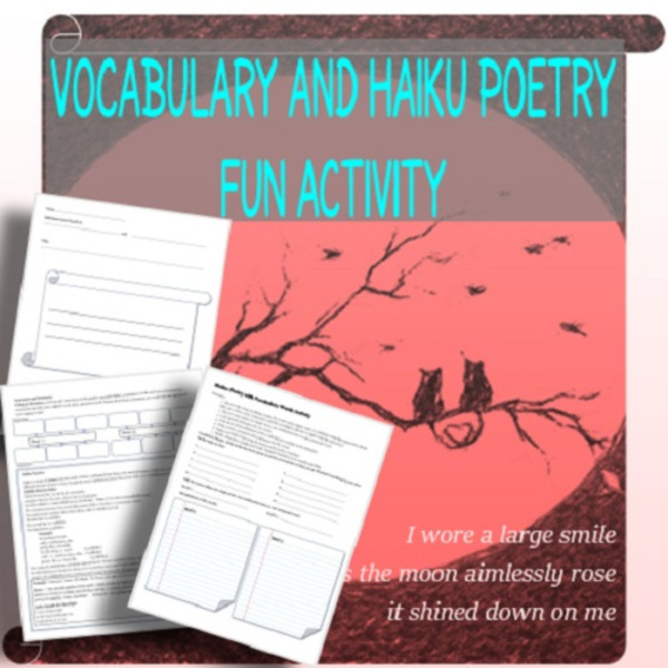 Vocabulary and Haiku Fun Activity