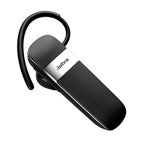 Jabra Talk 15 SE Mono Bluetooth Headset – Wireless Single Ear Headset with Built-in Microphone, up to 7 Hours Talk Time, Media Streaming, Black