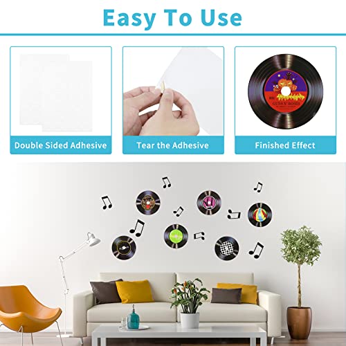 Blank Vinyl Records Decor, 5.5 Inch Wall Collage Kit Aesthetic Pictures, 20PCS CD Album Cover Posters Bedroom Decor for Teens Boys Girls,Rock and Roll Music Party Decorations (Material Cardboard) | The Storepaperoomates Retail Market - Fast Affordable Shopping