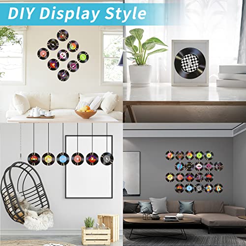Blank Vinyl Records Decor, 5.5 Inch Wall Collage Kit Aesthetic Pictures, 20PCS CD Album Cover Posters Bedroom Decor for Teens Boys Girls,Rock and Roll Music Party Decorations (Material Cardboard) | The Storepaperoomates Retail Market - Fast Affordable Shopping