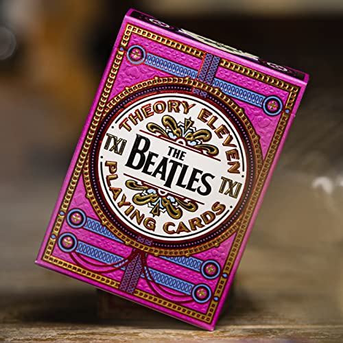 theory11 The Beatles Playing Cards (Pink) | The Storepaperoomates Retail Market - Fast Affordable Shopping