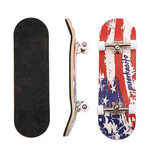 Puerkasito Fingerboard Finger Skateboard Wooden Fingerboard Pro Fingerboard Handboard Skateboard Finger Boards Set 30mm X100mm | The Storepaperoomates Retail Market - Fast Affordable Shopping
