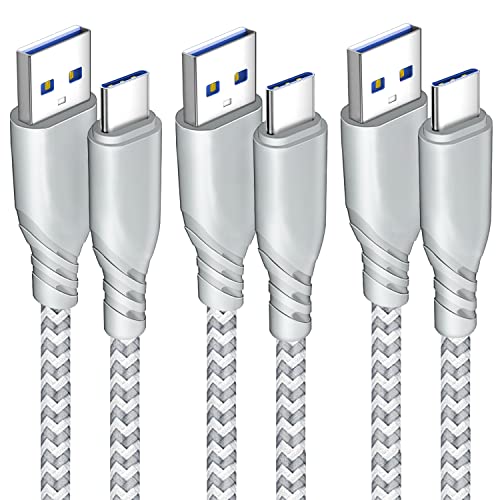 USB C Charger Cable 10FT 3Pack,Long Fast Charging Cord for Samsung S21 FE 5G/S20 S22 Plus Ultra A12,Galaxy Tab A 10.1 2019/8.0 2017/8.4 2020/10.5″,Tab A7 Lite 8.4”,Tab S6/S6 Lite S7/S7+/S7 FE Tablet
