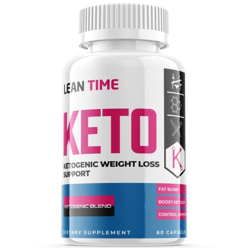Lean Time Keto Advanced Formula Ketosis Supplement Pills (1 Pack)