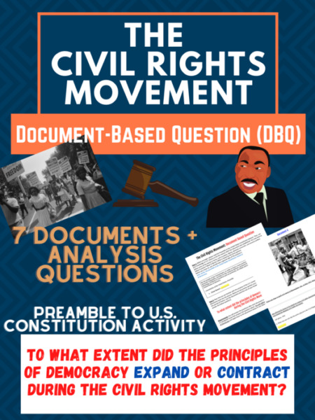 Civil Rights Movement Document Based Question