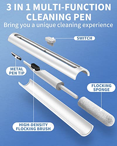 Bluetooth Earbuds Cleaner Kit for Airpods, 3 in 1 Multi-Function Cleaning Pen for AirPods Pro, Protable Cleaning Tools Compatible with Lego Huawei Samsung MI Earbuds and Other Earphones | The Storepaperoomates Retail Market - Fast Affordable Shopping