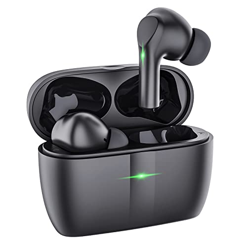 Hadisala Wireless Earbuds, Bluetooth 5.0 Headphones True Wireless Stereo Headset with Charging Case, Touch Control & Built-in Mic, High-Fidelity Sound 35 Hours Playback for iPhone Android and More