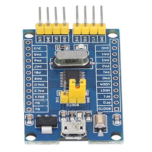 Okuyonic Core Module, 8MHz LED Lights Micro USB Development Module Reset Button for Industry