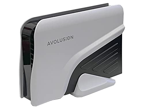 Avolusion PRO-Z Series 6TB USB 3.0 External Gaming Hard Drive for PS5/PS4 Game Console (White) – 2 Year Warranty