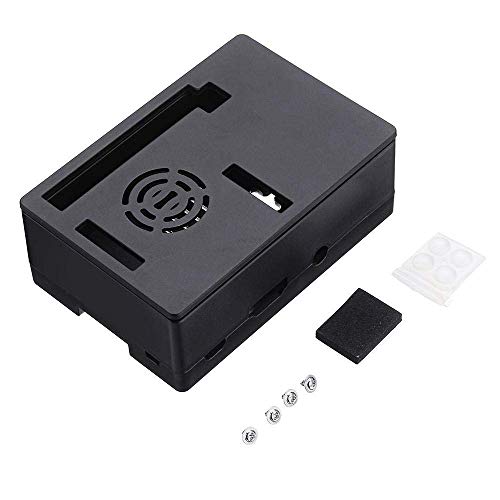 wduuoo DIY kit Module 3.5 Inch Protective Enclosure Case Support Dispaly Screen Or Cooling Fan Fit Compatible with Raspberry Pi 3B+/2B/3B Display Accessories | The Storepaperoomates Retail Market - Fast Affordable Shopping