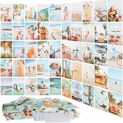 GISUERY Vintage Wall Collage Set, Room Decor Aesthetic Picture, 50 Posters for Room Aesthetics, Wall Decor Aesthetic Room Decor, Teen Girls, 4×6 Inches