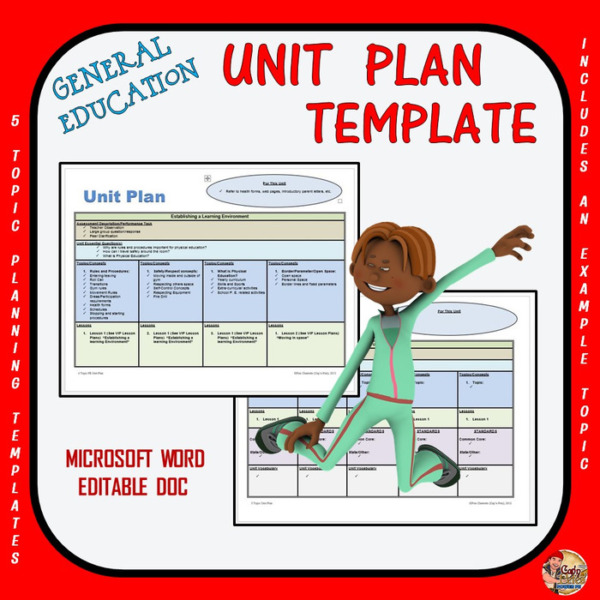Educational Unit Plan Template – 5 “Ready to Use” Planning Templates