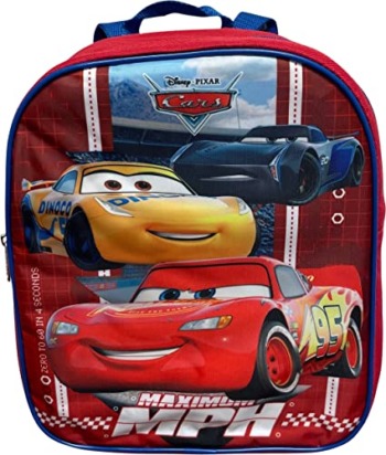 Ruz Cars Lightning McQueen Toddle Boy 12 Inch Mini Backpack (Red-Blue) | The Storepaperoomates Retail Market - Fast Affordable Shopping
