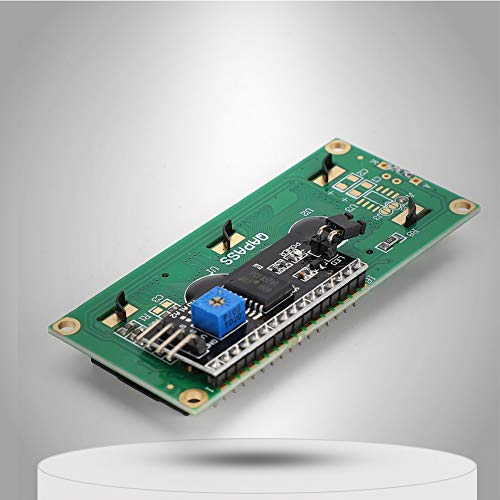 1602 LCD Module Display, LCD Module Easy Install I2C Interface Wear Resistance with Adapter Board for Electronic Products | The Storepaperoomates Retail Market - Fast Affordable Shopping