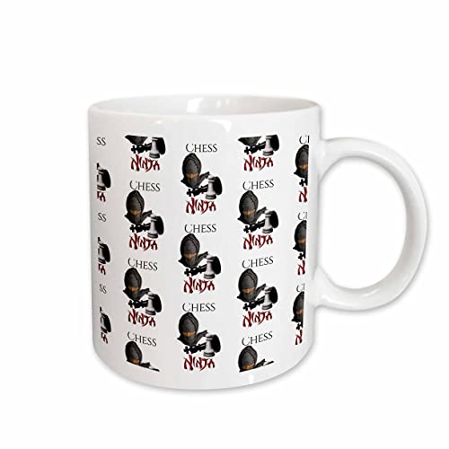 3dRose Chess illustration for chess ninjas or chess masters. – Mugs (mug_352371_2) | The Storepaperoomates Retail Market - Fast Affordable Shopping
