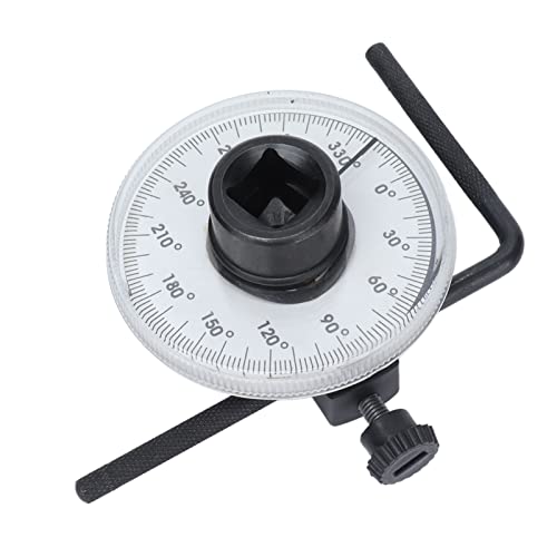 Drive Angle Gauge, Easy To Use Drive Angle Meter Adjustable Flexible with 0 To 360 Degrees Measuring Range for Angle Measuring