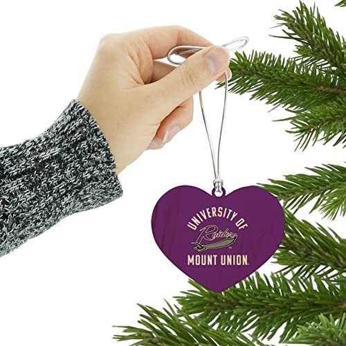 GRAPHICS & MORE University of Mount Union Raiders Heart Love Wood Christmas Tree Holiday Ornament | The Storepaperoomates Retail Market - Fast Affordable Shopping