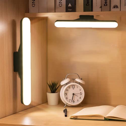 ELBERS Stick on Wall Lights, Under Shelf Lighting, Under Cabinet Lighting, Dimmable Touch Light bar for Wall, LED Portable Lights for Shelf, Cabinet, Desk, Room, Kitchen, Vanity, Office(2PCS)