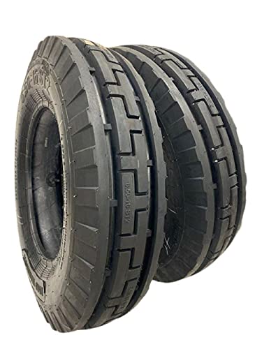 ROAD CREW (2 TIRES + 2 TUBES) 6.50-16 10 PLY ST2 Road Crew Farm Tractor Tires 6.50×16