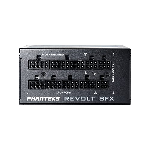 Phanteks (PH-P750PSF) Revolt SFX 750W 80PLUS Platinum, SFX Power Supply, Fully Modular, Platinum-Rated Efficiency, Silent Fan, Black. | The Storepaperoomates Retail Market - Fast Affordable Shopping
