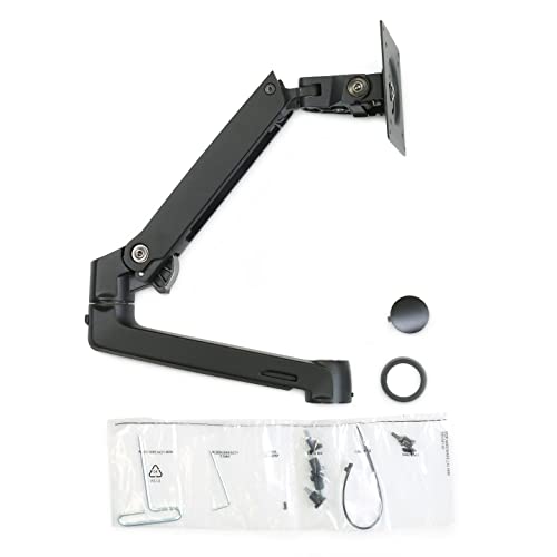 Ergotron – LX Monitor Arm, Extension, and Collar Kit – Add-on for LX Tall Pole Monitor Arms – Matte Black