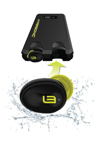 HyperSonic 360: 10-IN-1 True Wireless Hyper Definition In-Ear Headphones (Ultra Tight Bass, 3D Sound, 360 Hours Playtime, Magnetic Charging, iPX6 Waterproof, Passive Noise Isolation) New for 2022