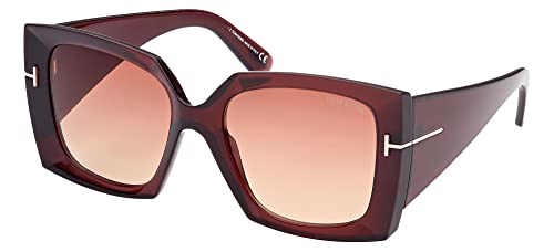 Tom Ford JACQUETTA FT 0921 Shiny Burgundy/Burgundy Shaded 54/18/140 women Sunglasses