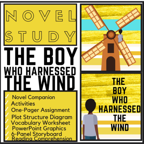 Nove Study for the Boy Who Harnessed the Wind by William Kamkwamba