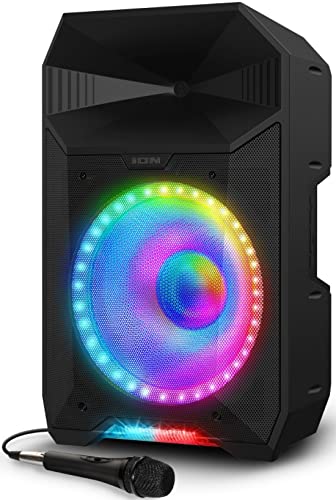 Ion ION Audio Total PA Live – High-Power Bluetooth Speaker System with Premium Wide Sound and Lights