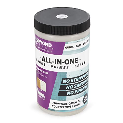 BEYOND PAINT – Furniture, Cabinets and More All-in-One Refinishing Paint Quart- color:Pebble