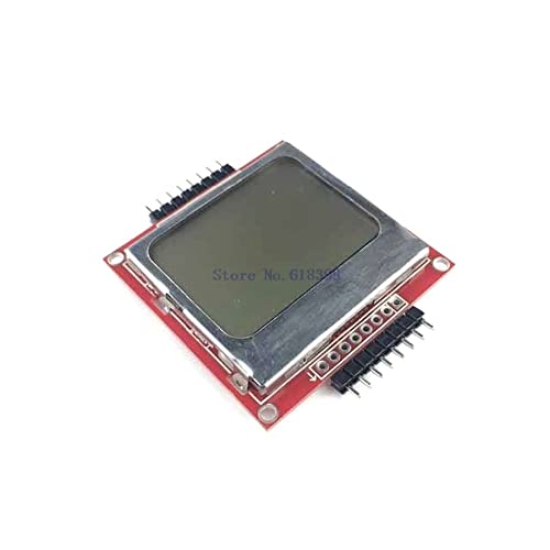 1pcs/lot White Backlight 84 * 48 84×84 LCD Display Module Adapter PCB 5110 for Arduino DIY KIT